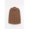 OUR LEGACY DAKOTA FLANNEL CHECK BORROWED SHIRT